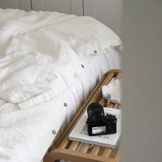 White Linen Duvet Cover - Linen Tales 3
