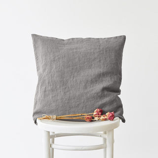 Ash Washed Linen Cushion Cover 