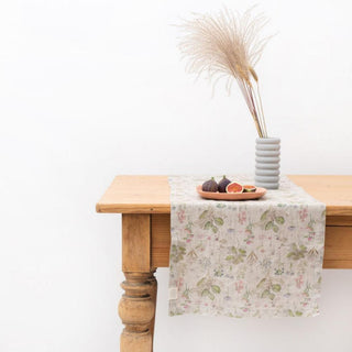 Botany Washed Linen Table Runner 