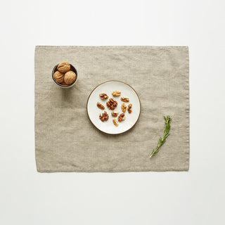 Natural Washed Linen Placemat 1