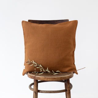 Hazelnut Linen Cushion Cover 
