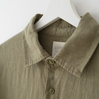 Khaki Linen Yew Shirt 7