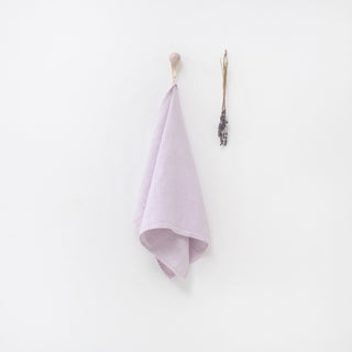 Lavender Fog Linen Kitchen Towel 1