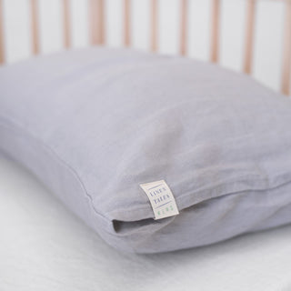 Kids Light Grey Linen Duvet Cover Set 6 6