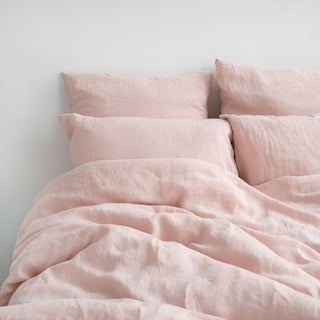 Misty Rose Linen Pillowcase 2 
