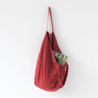 Red Pear Big Linen Bag 2