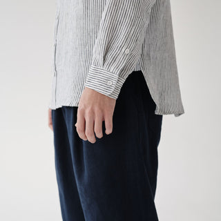 Stripe Linen Larch Shirt 7