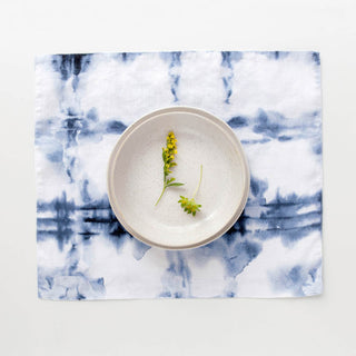 Tie Dye Washed Linen Placemat 2 