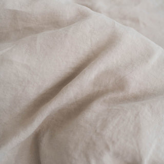 Warm Sand Hemp Fitted Sheet 2 