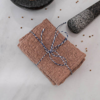 Cafe Creme Linen Dishcloth Set of 2 - Linen Tales 