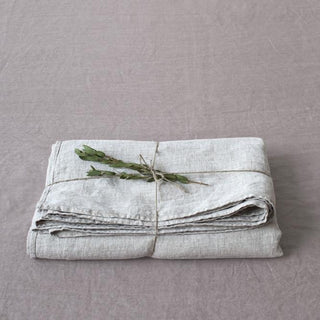 Melange Linen Flat Sheet - Linen Tales 1